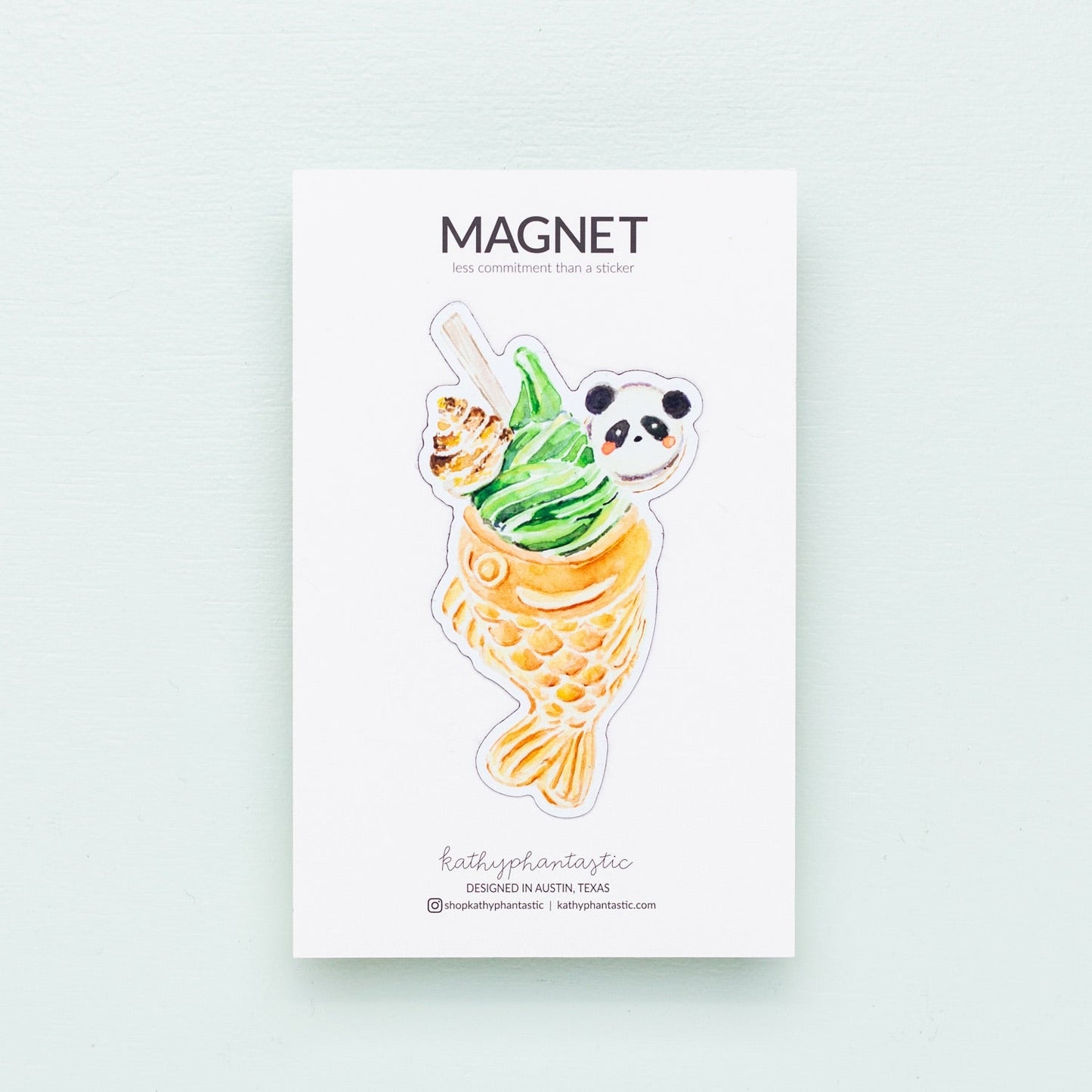 Taiyaki Soft Serve Magnet