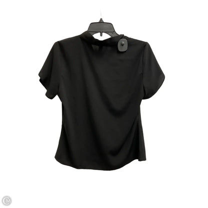 Top Short Sleeve By Calvin Klein In Black, Size: M
