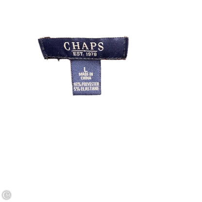 Dress Casual Midi By Chaps In Maroon, Size: L