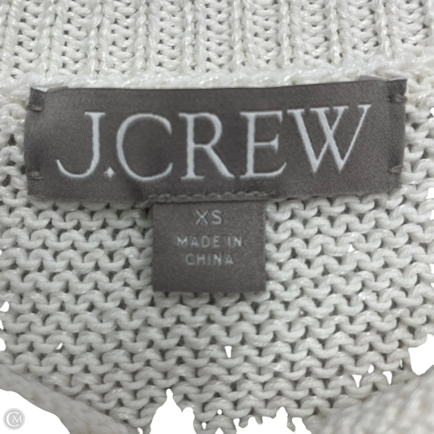 Sweater By J. Crew In Blue & White, Size: Xs