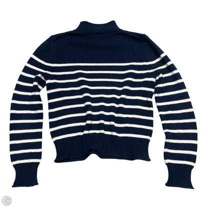 Sweater By J. Crew In Blue & White, Size: S