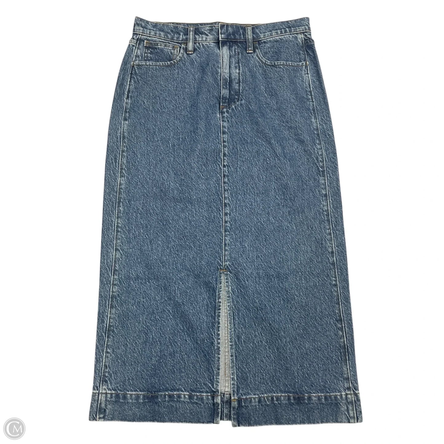 Skirt Maxi By J. Crew In Blue Denim, Size: 2