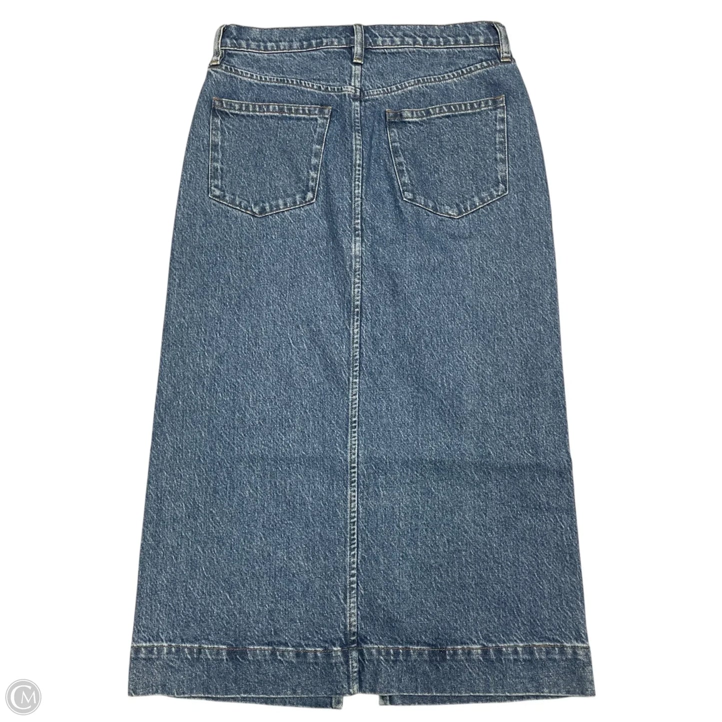 Skirt Maxi By J. Crew In Blue Denim, Size: 2