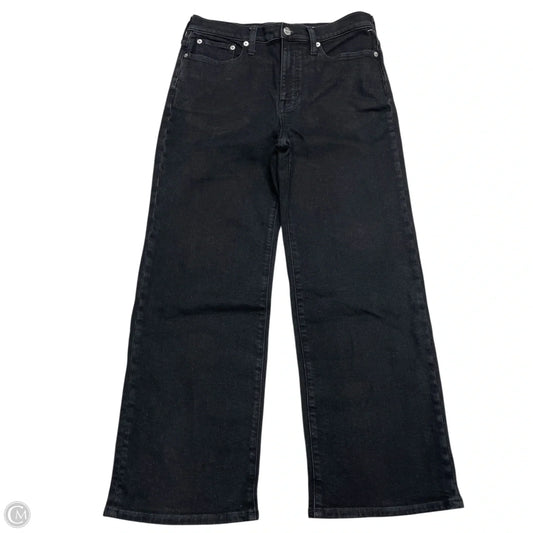 Jeans Wide Leg By J. Crew In Black, Size: 4
