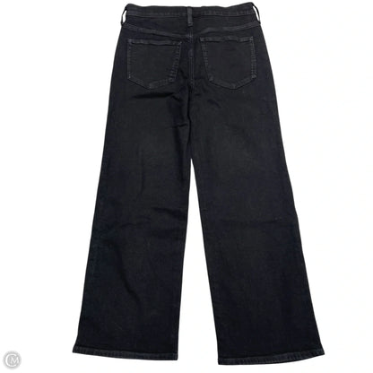 Jeans Wide Leg By J. Crew In Black, Size: 4