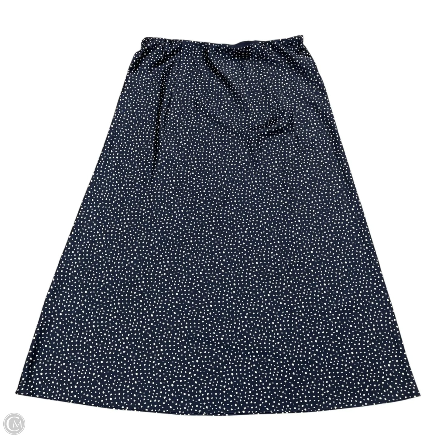 Skirt Midi By J. Crew In Blue & White, Size: S