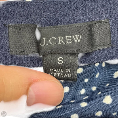 Skirt Midi By J. Crew In Blue & White, Size: S