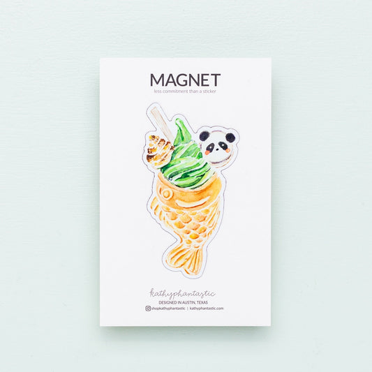 Taiyaki Soft Serve Magnet